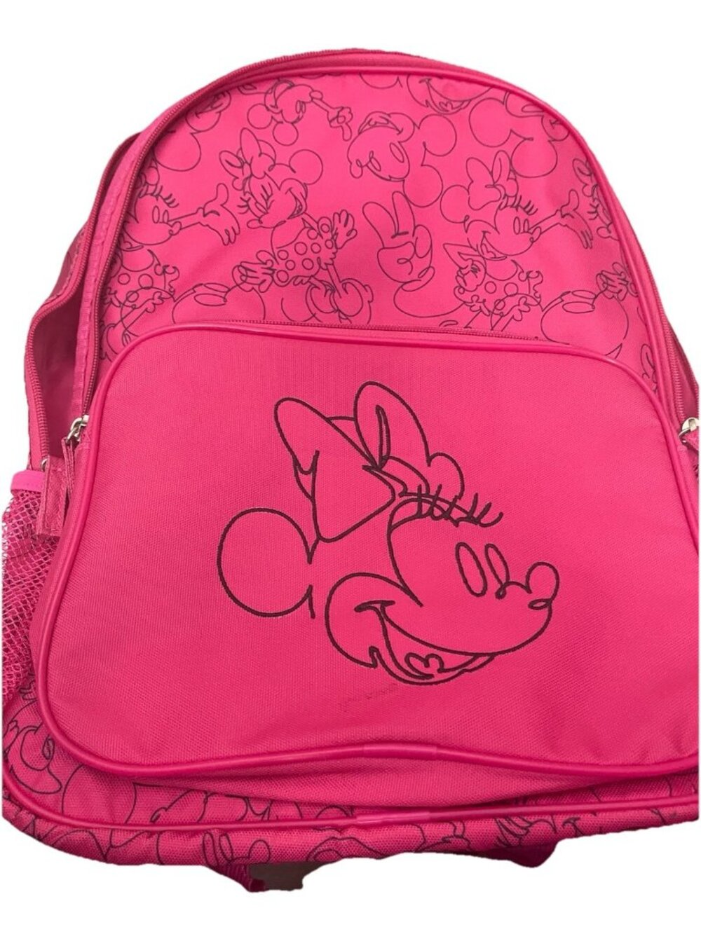 Kids‎ Children Backpack Book Bag Disney Minnie Mouse Hot Pink